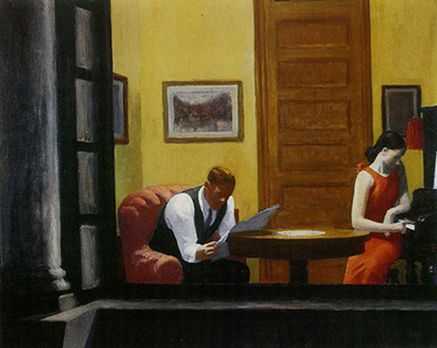 Room in New York Edward Hopper